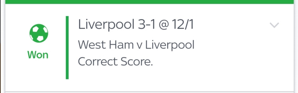 tbuckleythinks's tweet photo. @jordanmartin9 Cheers @jordanmartin9 you are my hero for the day, @leekpee said Liverpool win and I did my own bit with the small matter of the scorecast πππππ·β½
#luckygit https://t.co/ZVBQgU0ijT