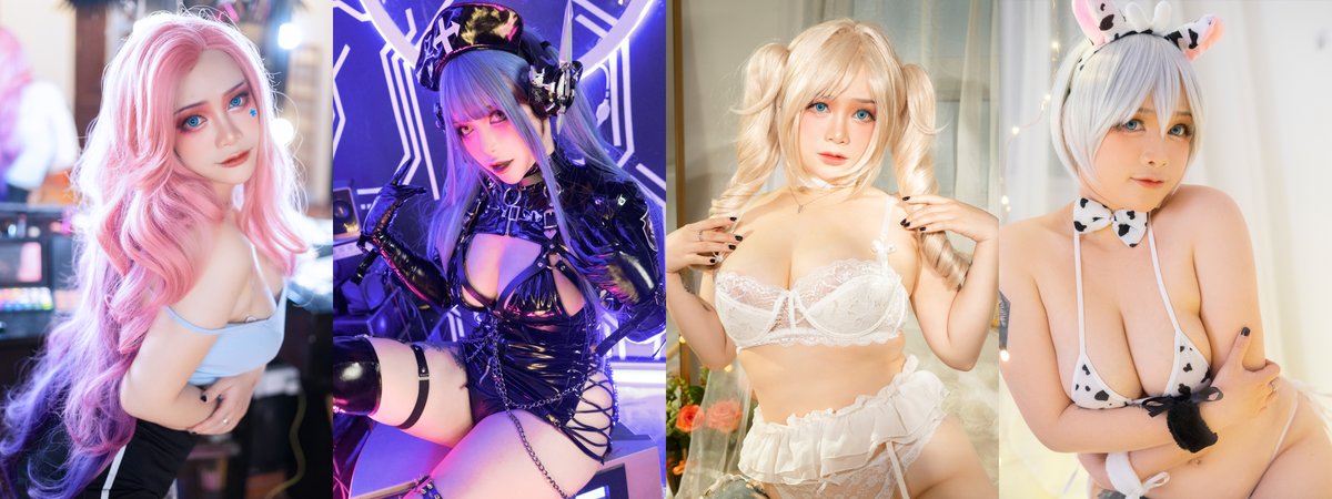 It's finally here people!
🔥FEBUARY REWARDS:
Seraphine - Cyberpunk - Barbara - Uzaki
🔥Follow me on:
https://t.co/mstDWFroj5
Gumroad (coming soon)
IG nanaberrychan
Reddit u/NanaBerryCosplayer https://t.co/seb2kmcyrS
