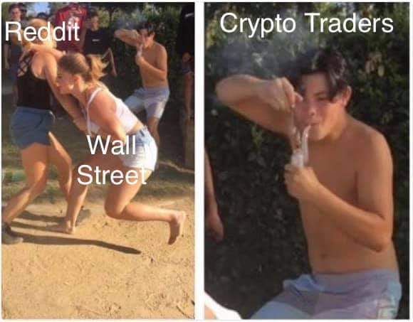 Devincrypto's tweet image. Yup, that's wood.

$btc #Bitcoin 
$gme #GameStop