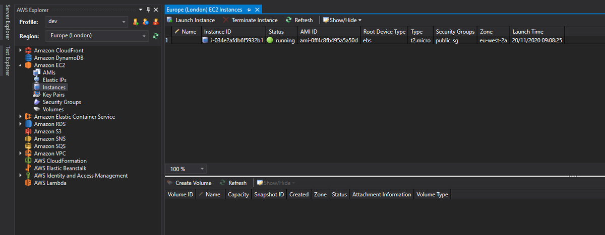 _RastaMouse's tweet image. Wow, the AWS Visual Studio extension is crazy.