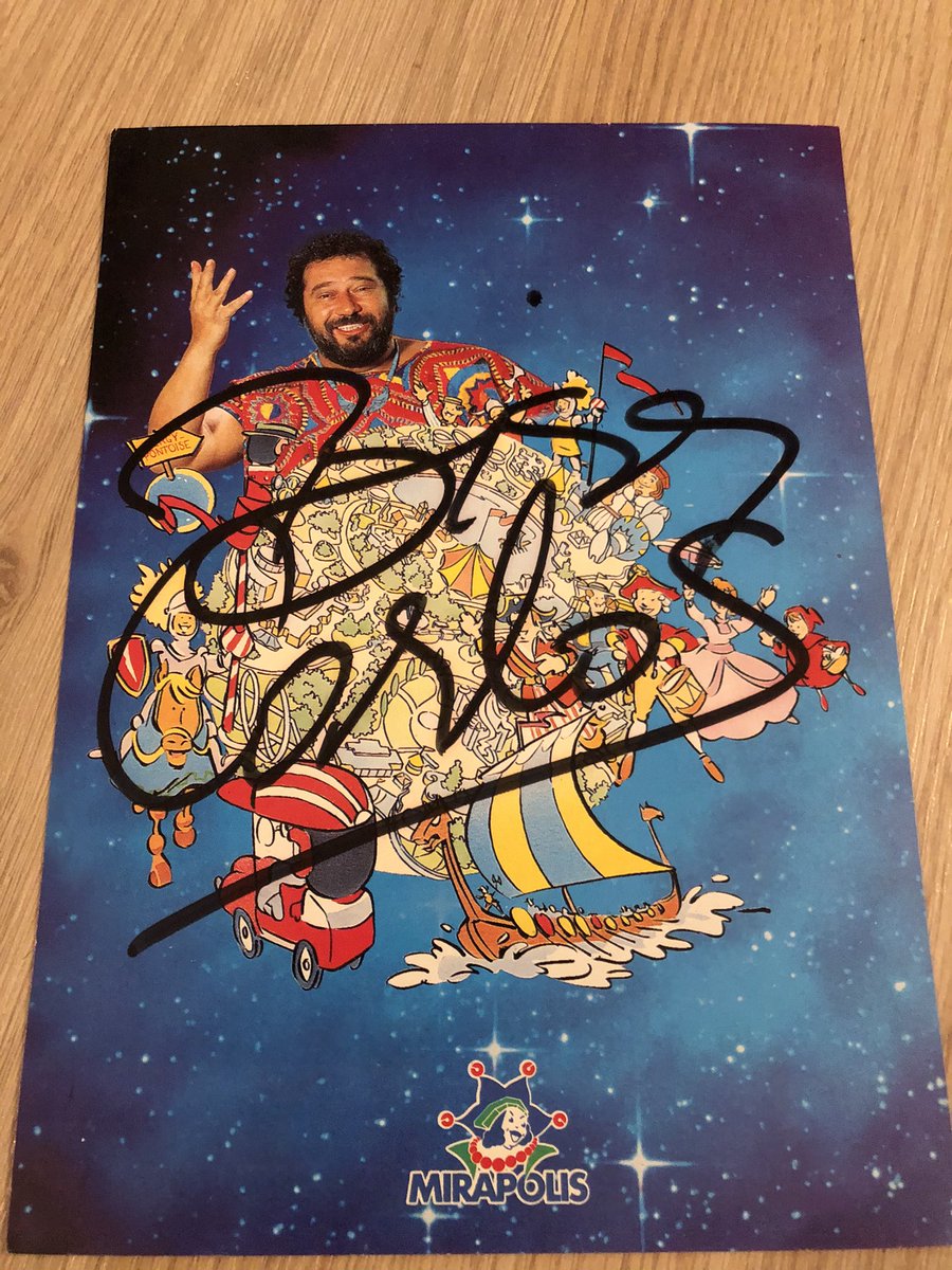 Quand tu achètes un bouquin dans une brocante et que tu découvres cette pépite en le feuilletant chez toi ! 
Big Bisous #carlos #mirapolis <a href="/Generations7080/">Ⓖⓔⓝⓔⓡⓐⓣⓘⓞⓝⓢ60708090📼🎙️✨</a>