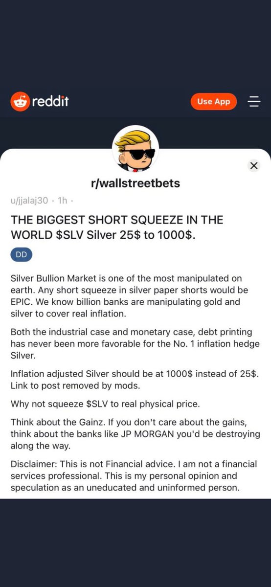 The Biggest Short Squeeze in The World $SLV Silver 25$ to 1000$.