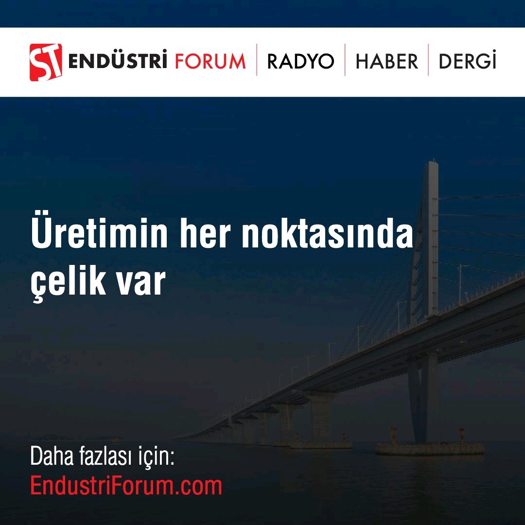 Her sektörün hammaddesi demir çelik...
Endüstri Forum'da; lnkd.in/dtydeDk

#endüstri #sanayi #üretim #fabrika  #makine #otomasyon #enerji #inşaat