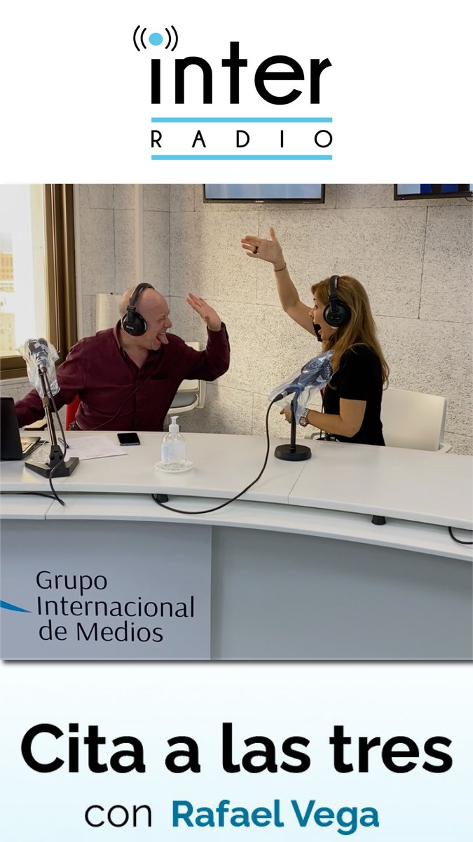 amparosandino's tweet photo. Estuve en @radiointer_es con @vegagomezgalan para contagiarlos con mi mejor energía. ⚡💃🏻 ¡Que bien lo pasamos! https://t.co/tE6AX3cw3x