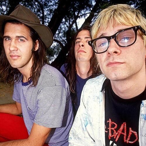 Off1cialnirvana's tweet photo. "But I can't see you every night,
free I do" 

#Nirvana #nirvanafan #KurtCobain #davegrohl #kristnovoselic https://t.co/CDfxoUzlQk