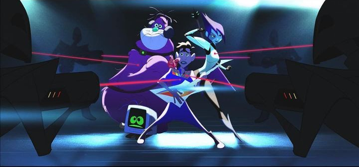  #CaptainNeo woud have been a new action animated series based on the ride Captain EOCreated By Joe Pitt