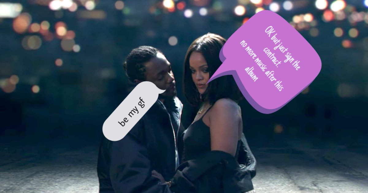 richphresh's tweet photo. The reason behind Kendrick not releasing any project after DAMN๐ช๐ช #5yearsofANTI https://t.co/SLc7OZlis6