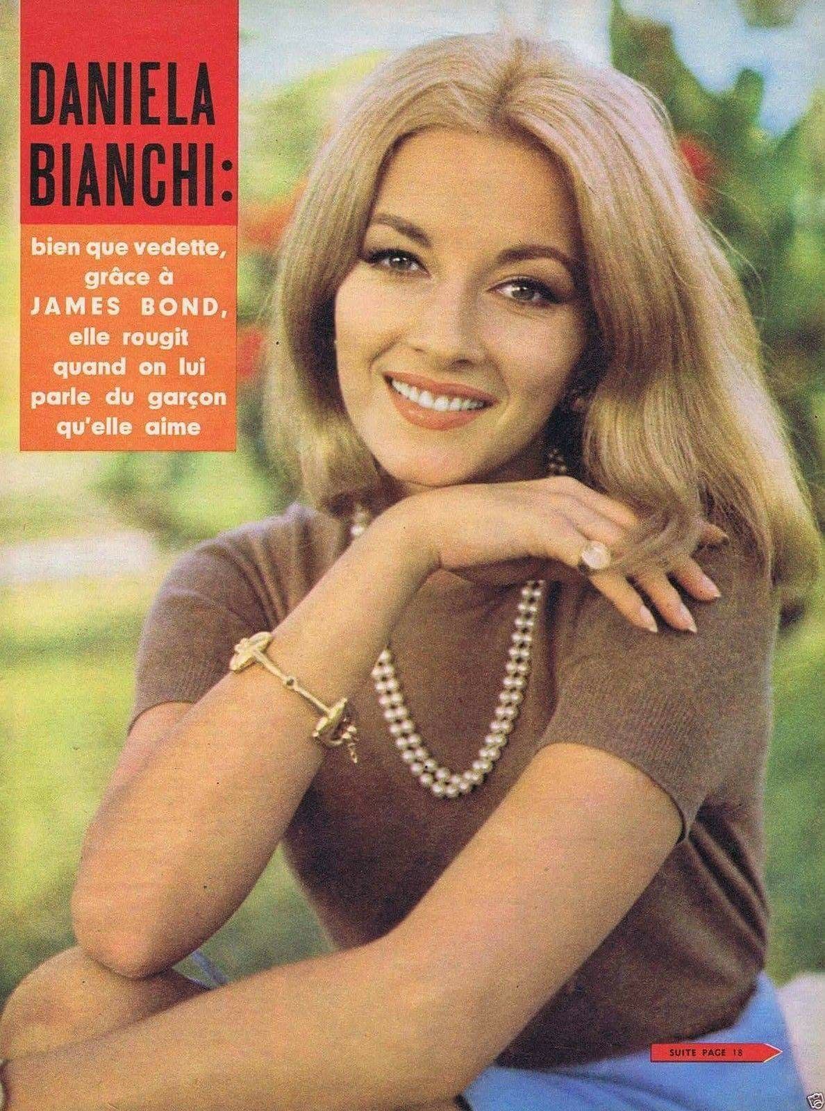 Happy Birthday Italian actress Daniela Bianchi/Bond Girl Tatiana Romanova in From Russia with Love 1963. 