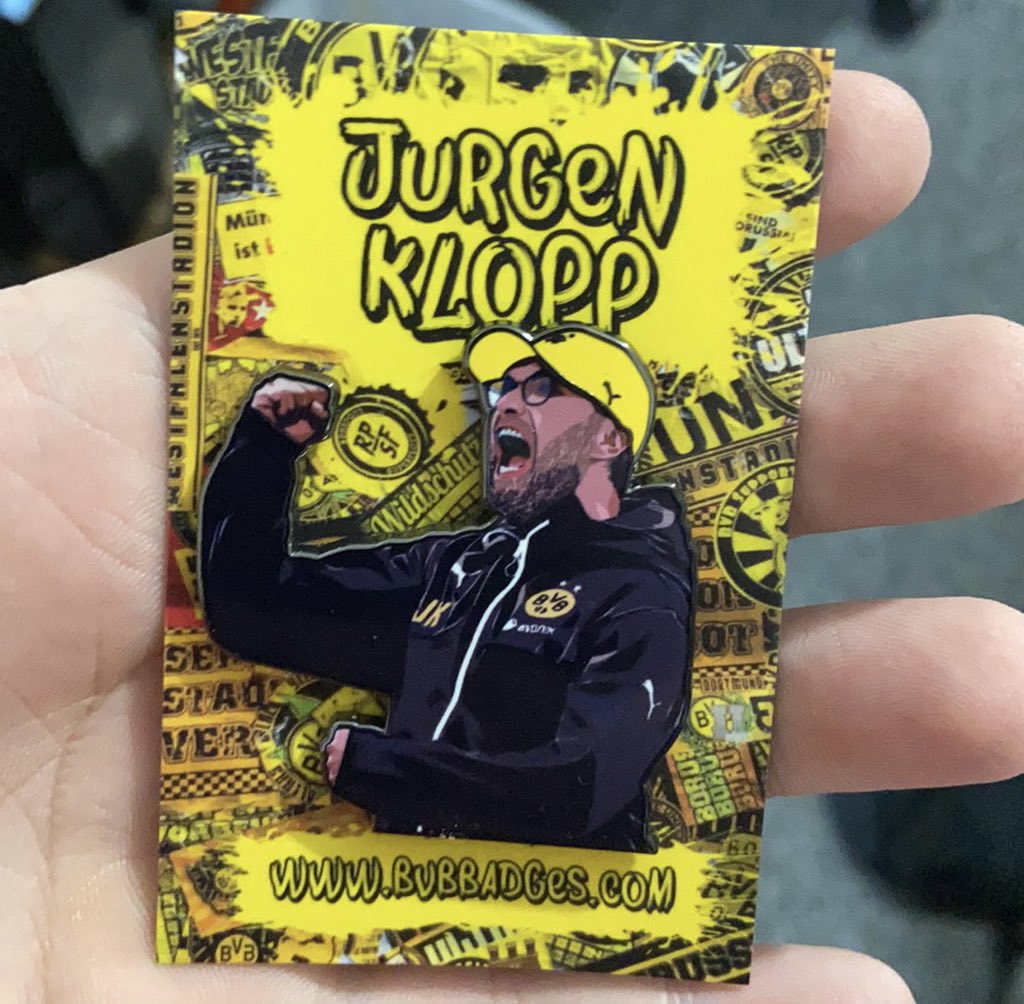 BVB Badges (@bvbbadges) on Twitter photo GIVEAWAY TIME! 🎉
Found a few more of our Klopp pins so thought we’d do another giveaway!
Hopefully hit 500 followers by time winner is announced 😎
🔁 - Retweet this tweet!
🟡 - Follow us! <a href="/BVBBadges/">BVB Badges</a>
Winner will be announced on Thursday at 6pm. Best of luck 🤞
#BVB #Klopp GIVEAWAY TIME! 🎉
Found a few more of our Klopp pins so thought we’d do another giveaway!
Hopefully hit 500 followers by time winner is announced 😎
🔁 - Retweet this tweet!
🟡 - Follow us! <a href="/BVBBadges/">BVB Badges</a>
Winner will be announced on Thursday at 6pm. Best of luck 🤞
#BVB #Klopp