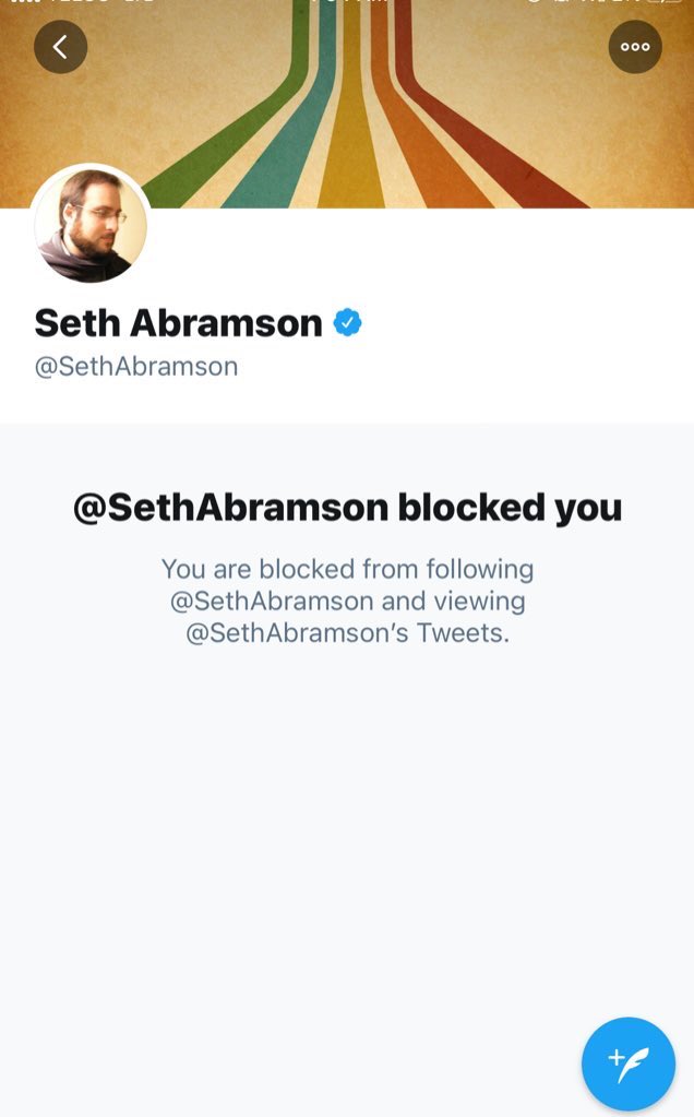 Seth also blocked me, his tweet apologizing, and many of those who supported me. Some of them have joked there are enough to start a club: The Seth Blocked Me for Supporting Mona Club