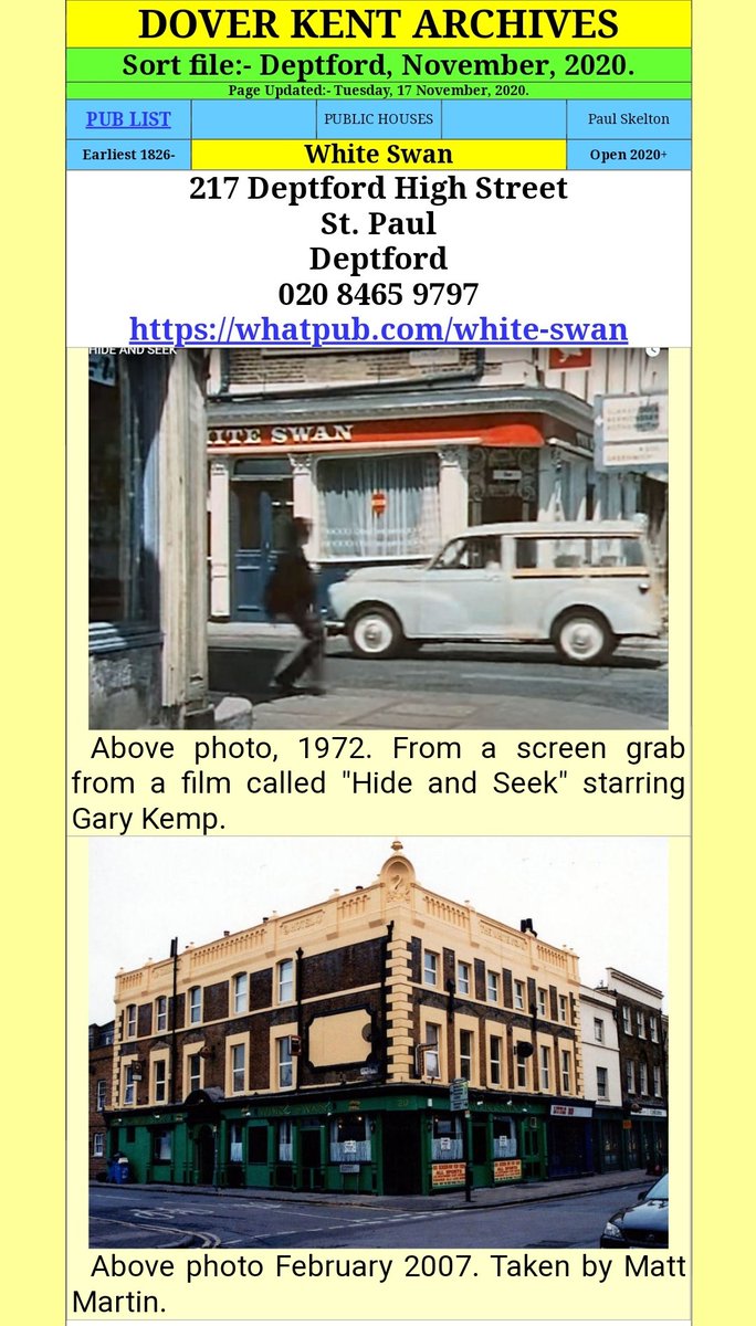Old photos of the White Swan, Payne Paper Wharf, the old power station and St Nicholas Church in Deptford