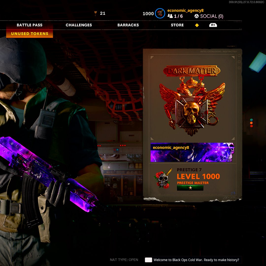 KashMarco's tweet photo. LEVEL 1000 WITH DARK AETHER+ALL MAX WEAPONS ACCOUNT GIVEAWAY 🔥🚨 !!! Like and Retweet if you want to win this level 1000 account for black ops cold war/warzone  (PS4/XBOX/PC) . Gonna be doing the spin the wheel and announcing the winner in 48 Hrs !!!
 (Make sure your following) https://t.co/ZJQKjTsSZ9