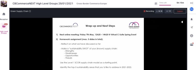 MamcarzD's tweet photo. Last Friday I enjoyed a lot the meeting with the Green Supply Chain High Level Group of Cross Border Commerce EU with an insightful presentation from #carrefour on their last mile delivery solutions targeting sustainability and customer centricity. https://t.co/c2ZxANQuW9