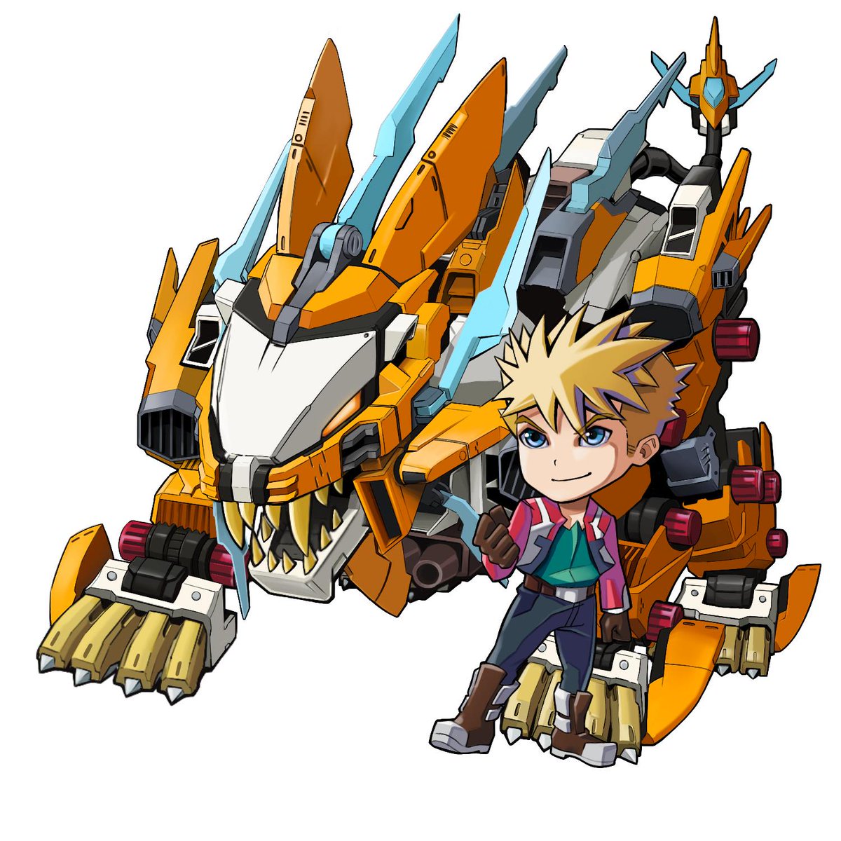 PillowDS's tweet image. Finished the illustration of the Liger Zero Schneider for my Acrylic Standees. On preorder through Etsy :) 
etsy.com/listing/924547…
#zoids #Ligerzero #illustration #fanart #ArtistOnTwitter #etsy #artistsupport #supportsmallbusiness