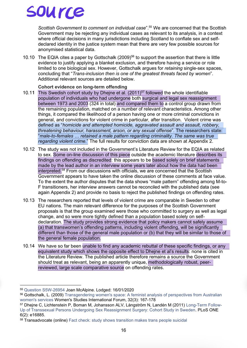 As a PhD student, and professor-in-training, this is actually, like, excruciatingly painful. This level of copy-&-pasting can get you failed out of undergrad courses, no ifs ands or buts. Not to mention the evil, egregious leveraging of a bad/confused study to hurt trans people.