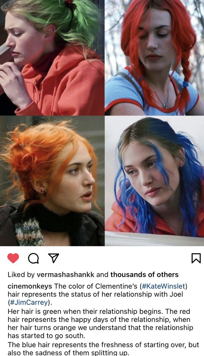 Kate Winslet Hair Eternal Sunshine