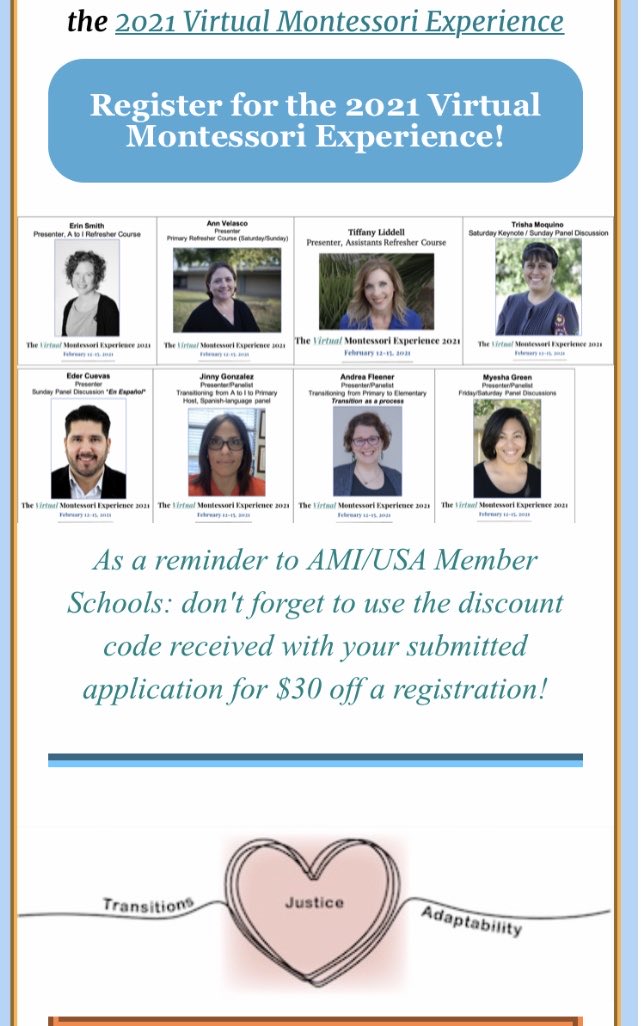 AyizeS's tweet photo. Thx @TchKimPossible 4 liking @AMIUSA’s Conf. & yes there’s #Work2BeDone in Ed. w/ 80+% of Ts being #WhiteWomen who do not proportionately represent their Ss ! Yet this year‘s conf has #BIPoC #Keynote presenters & as panelists BUT yes #Montessori still needs 2 do better. https://t.co/7LowKOOvNx