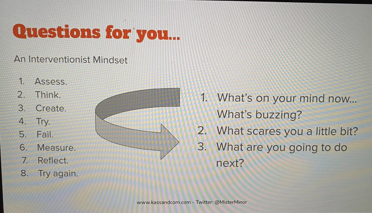 JBLayne2000's tweet photo. “KNOWING about issues is not the same as DOING the work!” Thank you for making us think about our work in this important way @MisterMinor! What a powerful way to start #K8LitCon https://t.co/ExavIZ7ytm