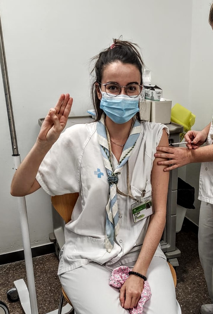 Gràcies a tothom que lluita contra la #COVID19 😷

Gràcies pel compromis i el servei #scout ⚜ #Fiona sempre al costat de la salut. #escoltisme #edulleure #lleuresegur 👏

<a href="/asmg31/">A.S. Mas Guinardó-31</a> <a href="/WFIS_worldwide/">WFIS</a> <a href="/WfisWorld/">WFIS World Scouting</a>