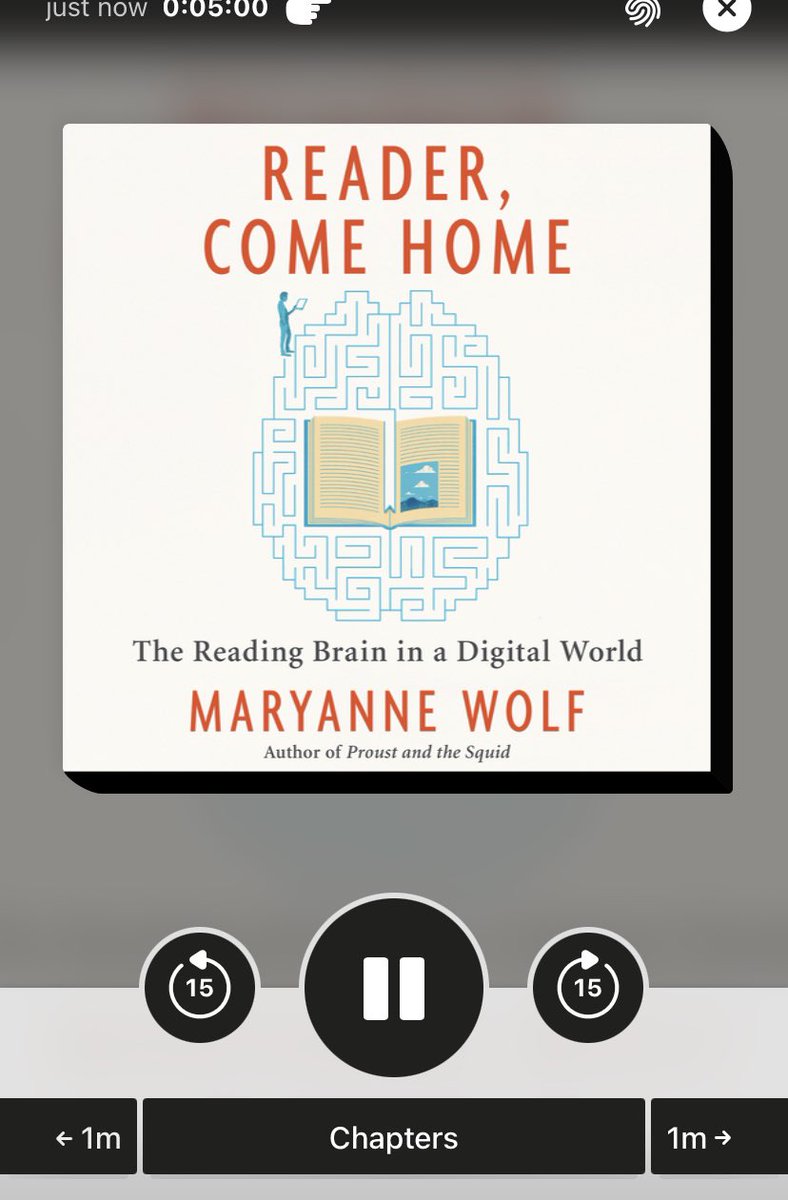 NicoleATreanor1's tweet photo. Snowy Sunday listening ❄️ while driving. “Reader Come Home” The Reading brain in the digital world 🙏@MaryanneWolf_   #ulitcoach @AFletcherDOE @NYCSchools https://t.co/zsyVCbNTDU