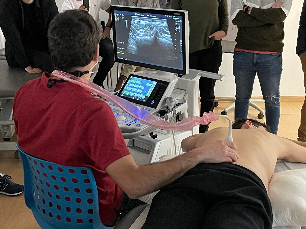 Seguimos disfrutando de la formación en Ecografia del neuroeje y casos clínicos de #fisioterapiainvasiva Esta vez en la sede de <a href="/primfisio/">PRIM Physio</a> en Madrid. Agradecer su exquisito apoyo logístico como siempre y también al grupo organizador <a href="/josebafisio/">Joseba Alonso</a> <a href="/centrosanttelm/">Centro Sant Telm</a> y <a href="/clinica_grau/">Clínica Grau</a>