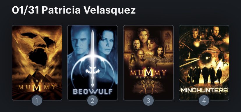 Hoy cumple años Patricia Velasquez (50) ¡Happy birthday Aquí mi Ranking: 