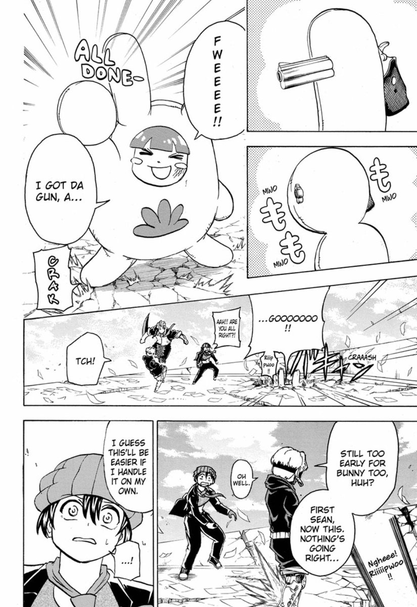 For the first time, I'm actually at a complete loss as to what Bunny's negation might beMaybe Unsolid because they absorb things into their body? Or Unowned because they can take things away from people?