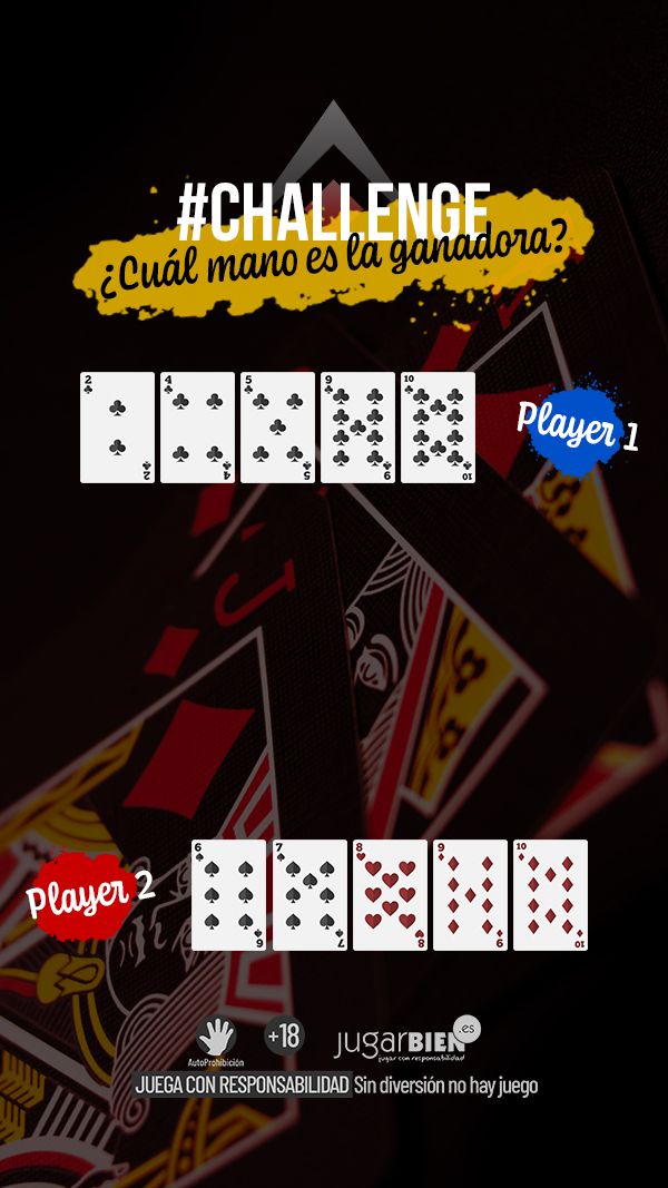 ¿Que mano es la ganadora? 

Player 1 🤚🏻
Player 2 🤚🏻

#aconcaguapoker #juegoresponsable #sundaypoker #DomingoDeGanarSeguidores