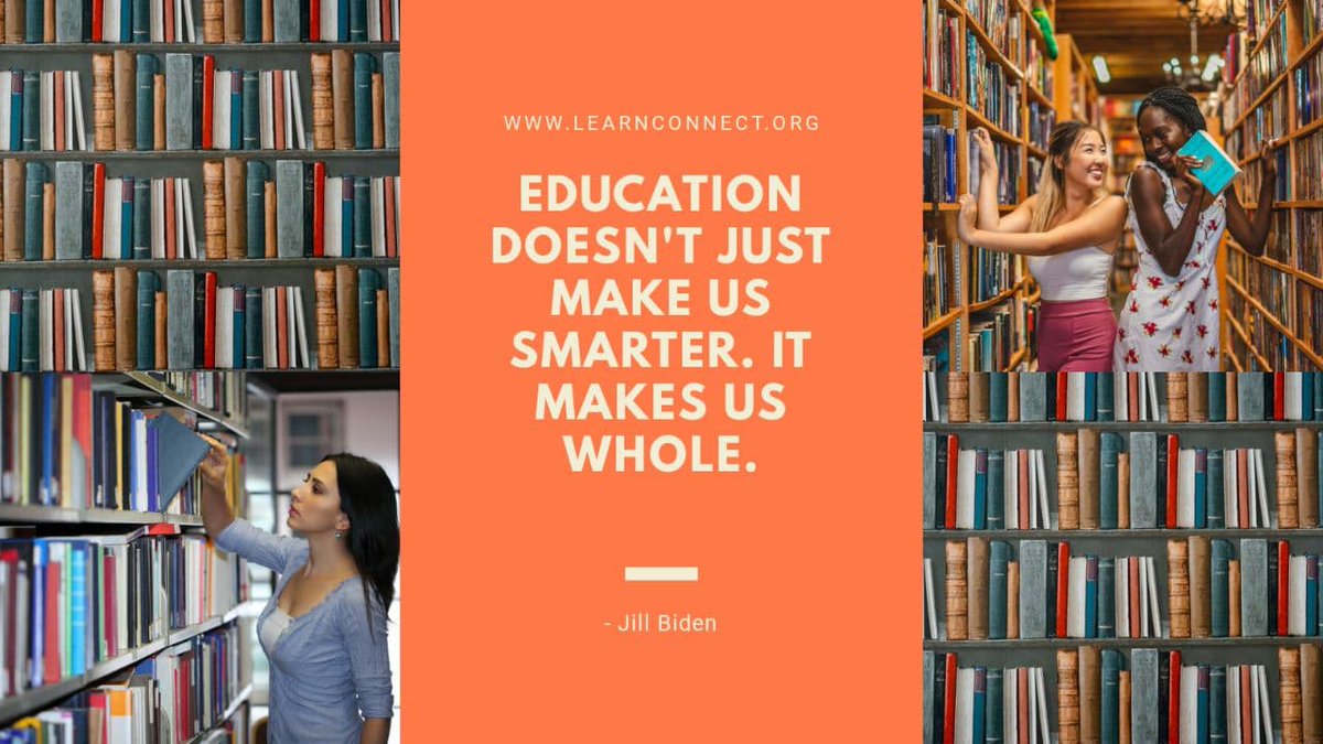 LearnConnect2's tweet image. Education doesn&apos;t just make us smarter. It makes us whole.📖
- Jill Biden
-
#exam #study #exams #education #gk #ssc #university #currentaffairs #student #ias #motivation #school #ips #studygram #gpsc #students #college #exammemes #test #instagram #knowledge #studentlife #f4f