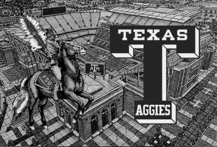 First home game of the season! The Aggies and the Noles square off at Kyle Field!