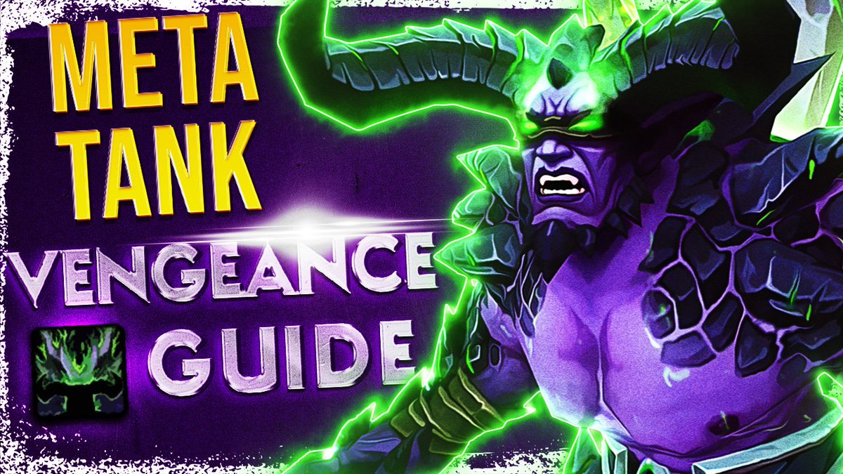 MarcelianFlame's tweet photo. 👿The Meta TANK! 🛡️Vengeance DH GUIDE for 9.0!
https://t.co/L6ZeMnlTsa
#Warcraft #vdh #vengeancedh https://t.co/oX4wsBS8g0