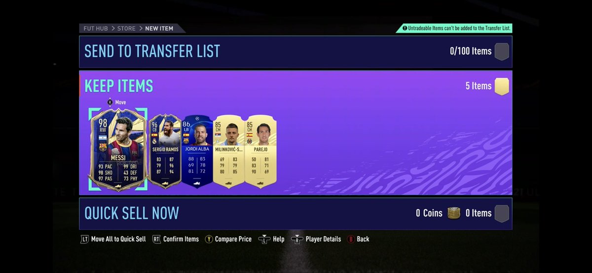 braidi9's tweet photo. @EASPORTSFIFA Tell me wen u get a better pack then me https://t.co/9LWVWKe1JJ