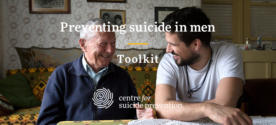 cspyyc's tweet photo. We’ve updated our toolkit on preventing suicide in men. Check it out to find out how you can help men in your life who may be struggling. https://t.co/v3vyZ9gZzw https://t.co/M4vYdsJ3Qn