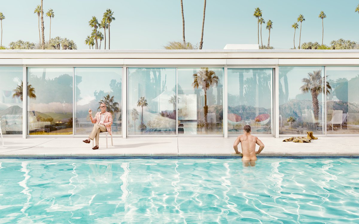 SaatchiArt's tweet photo. Transport yourself to the mecca of midcentury design with a collection of artworks that remind our curators of Palm Springs, California. https://t.co/pUkmC0OKNh

[Palm Springs #2, 2015 by Dean West] https://t.co/sc7fQrlGGj