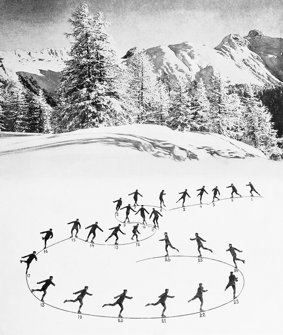20x200's tweet photo. This month, we debuted a vintage figure skating scene, a powerful @EdelRodriguez image starring Lady Liberty, a 30s-era ode to letter-writing, and @anntoebbe ‘s perspectivally-playful print. 
https://t.co/gSzFnN8po6 https://t.co/0acrtYx21L