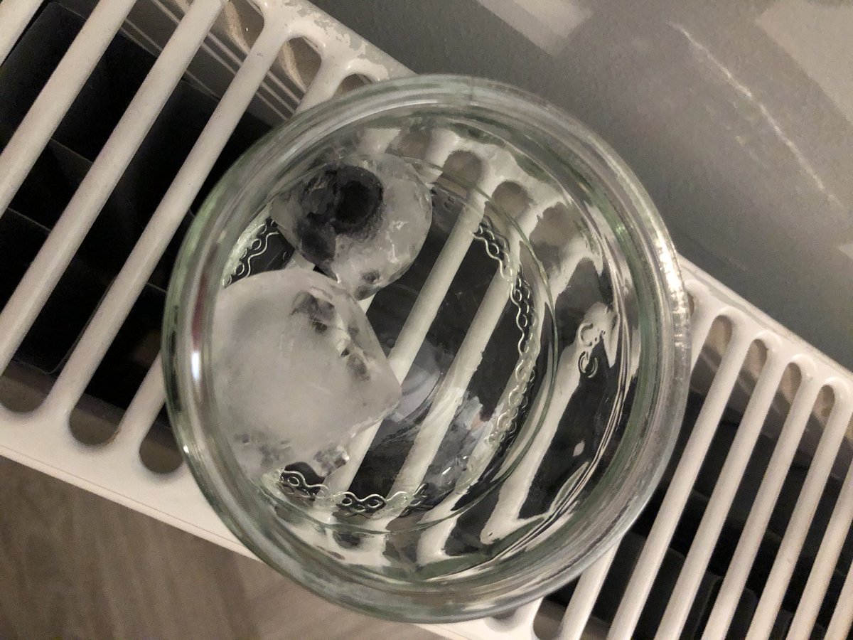 LearningLog1's tweet image. #LGPAScience @laceygreenpa Exploring ice! Freezing blueberries in water to make tasty ice cubes to enjoy in our drinks! Seeing how long ice takes to melt on a hot radiator.