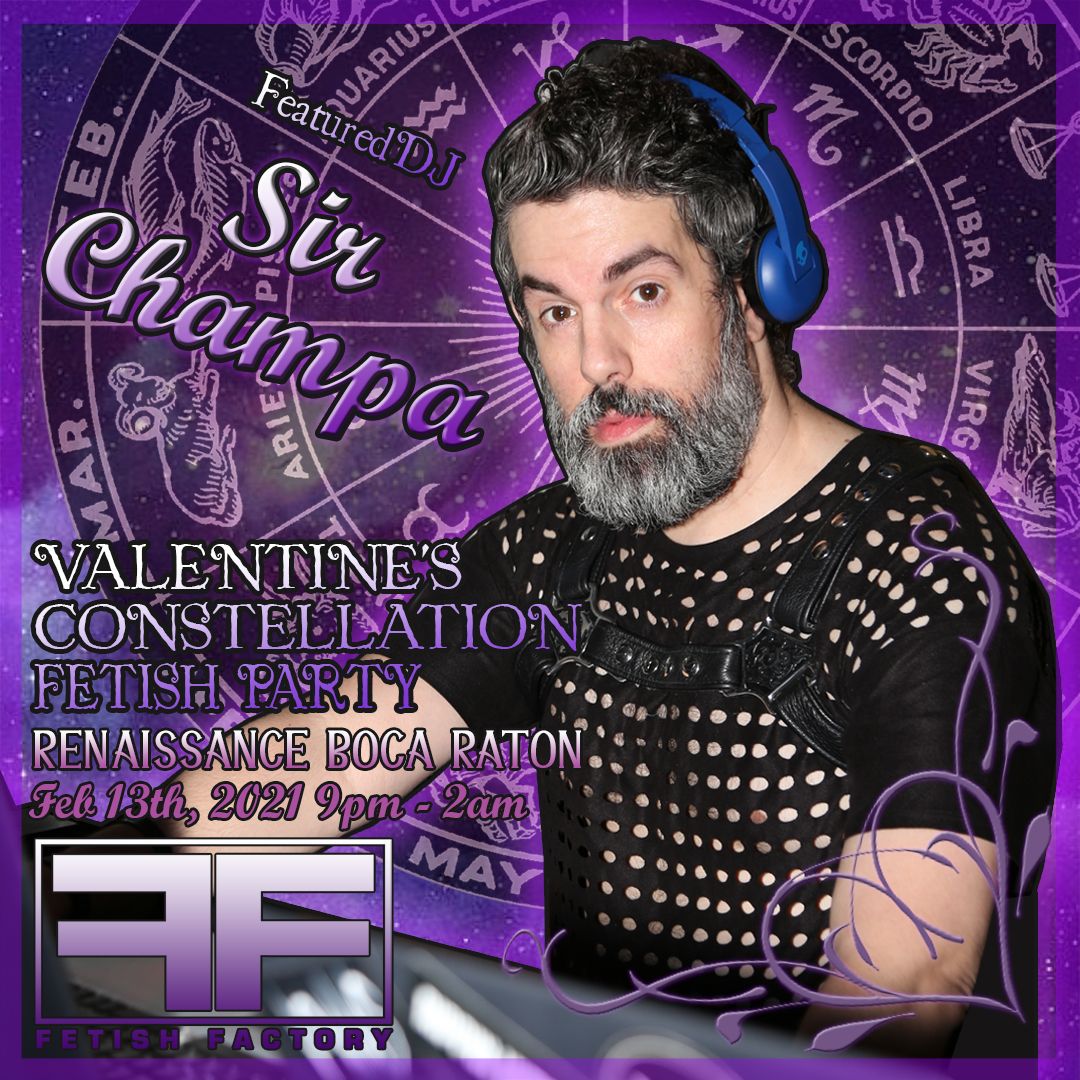fetishfactory's tweet photo. Fall in love with Fetish all over again, Feb 13th at the Renaissance in
Boca Raton.
Featuring Sir Champa!
Don't miss out! Tickets are available in-store and online at:
https://t.co/EsTy9ETE9Q β
.β
.β
.β
@sirchampasir #sirCHAMPA #fetishfactory #valentines #maskedevent https://t.co/w9w6oZYi9c