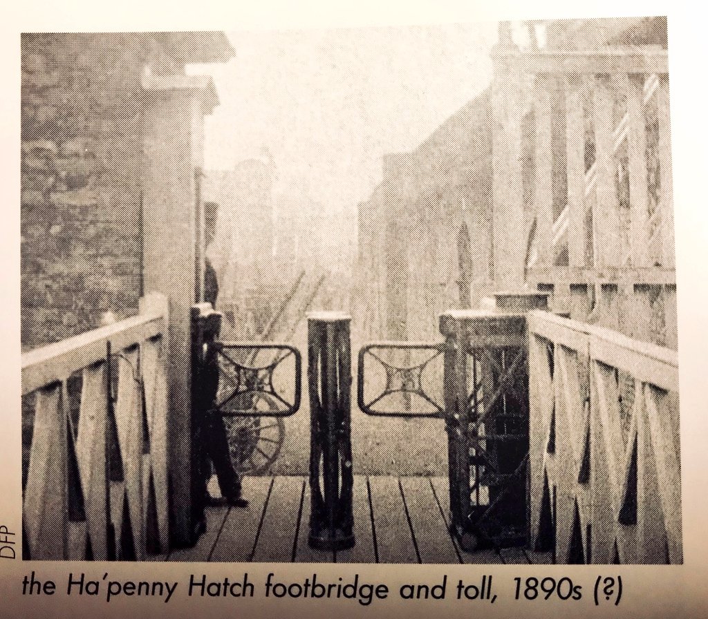 I stand corrected. Peter the Great was massive. 6'8" or over 2 metres tall.Here is an old photo of the Halfpenny Hatch footbridge and toll in Deptford and the new modern one.This is the end of the Deptford tourHope you enjoyed the videos and the little snippets of info