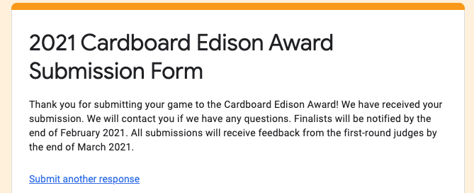 MattMilkoGames's tweet photo. Welp! I submitted to @CardboardEdison for the first time! Fingers crossed, but whatever happens, it feels great to meet a deadline (barely). https://t.co/Y9ROWQlw6a