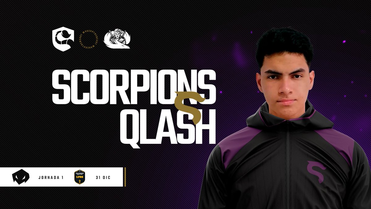 Fase regular 🦂

Hoy jugamos ante nuestros amigos de <a href="/QLASH_StormPE/">QLASH Storm PE🇵🇪🐉</a> por la primera jornada de la <a href="/LigaPeruanaBS/">QLO</a> a partir de las 8:40PM 🇵🇪.

📺 <a href="/Cristianbs19/">Cristian Bs</a>
🎙️ @JemjafYT

#WakeUpTheBeast