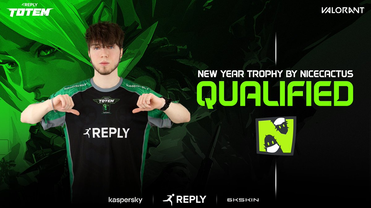 🔥 LET'S GO! We got qualified for <a href="/nicecactusgg/">Nicecactus</a> New Year Trophy bracket phase, GG guys!

#GoTotem