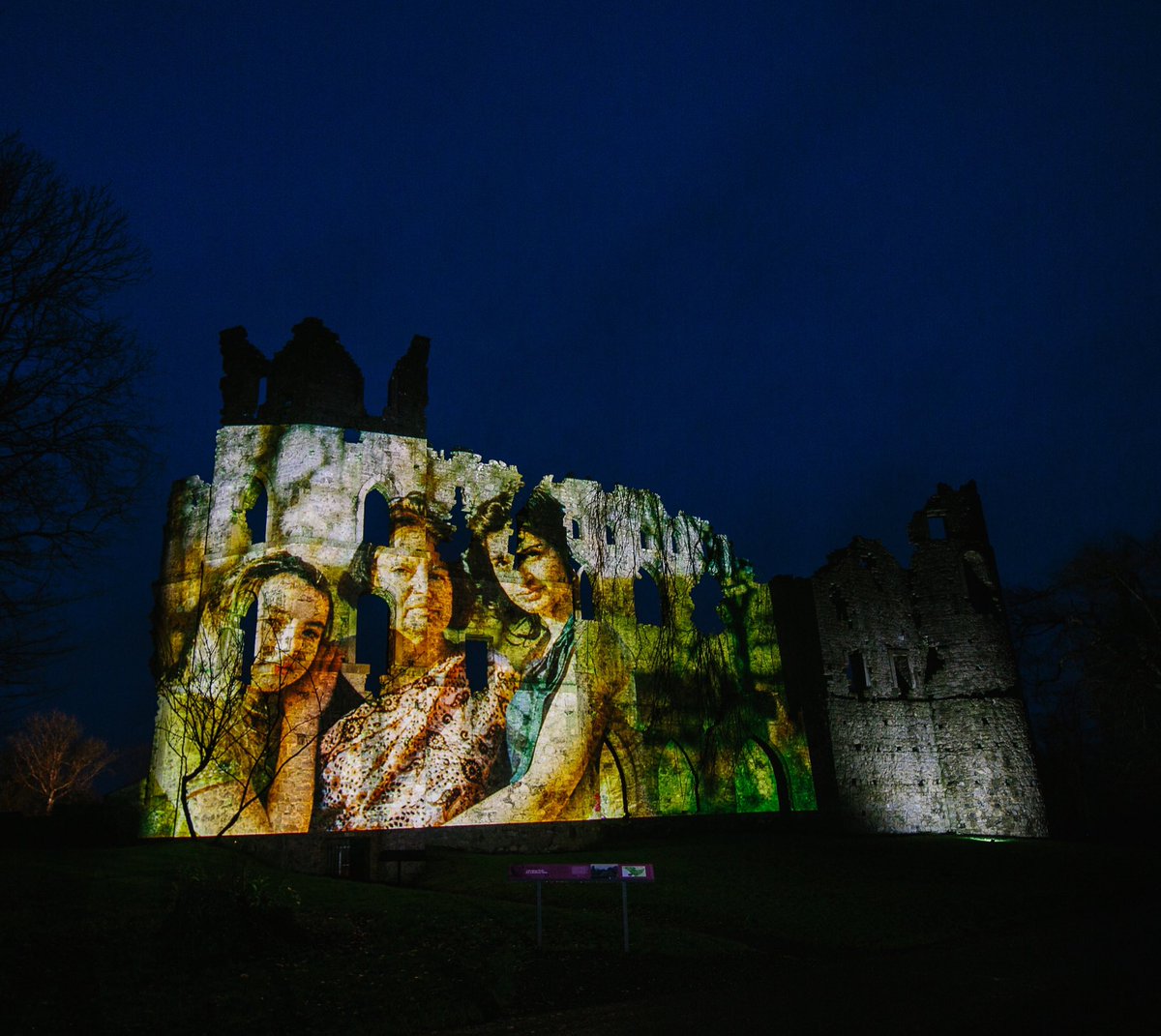 HEALERS/AIRMID by Myriam Riand & Áine O’ Brien‘It’s time to reclaim the power that was robbed from our ancestors. Women who are unapologetic, who are healers, intuitive & truly in touch w/ their divine feminine.’ #Herstory Light Show by Dodeca for  #BrigidsDay  Steve O’Connor