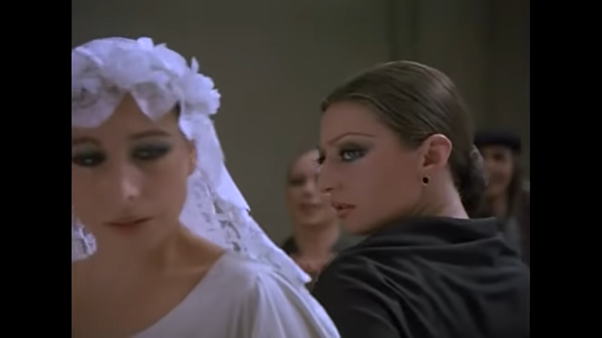 … And – finally – my favourite, the dancer noted earlier in the rehearsals, as the Spurned Woman. She has the most stunning eyes. Her look has stayed with me for, good heavens, nearly 40 years.