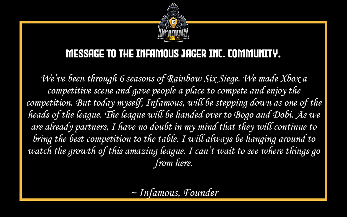 JagerLeague's tweet photo. https://t.co/JTD4lc1FlN