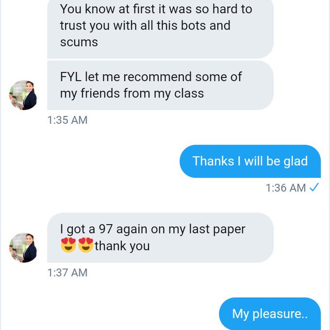 essaysolutions9's tweet image. Quality academic Writing Service for Everyone✓
Spring class
Math pay
Exam
Finance
Stats
Assignment
Homework
Excel
economics
Physics
Project
Chemistry
Test
Biology
History
English
Essay
Pay someone write/do
Online class
Microbiology
Lab reports
Law
DM us now.,,,,