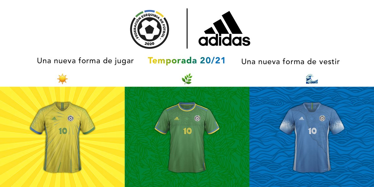 AsierHarro's tweet photo. ⭐️ ESEQUIBIA ⭐️ 
Nuevas equipaciones 20/21 🟢🔵🟡
#UnaNuevaFormaDeJugar #UnaNuevaFormaDeVestir https://t.co/CGDbP0B1np