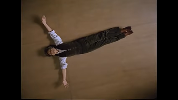 … Another scene change… the Cad and the Bride having socially distanced sex… again, the shapes are everything…