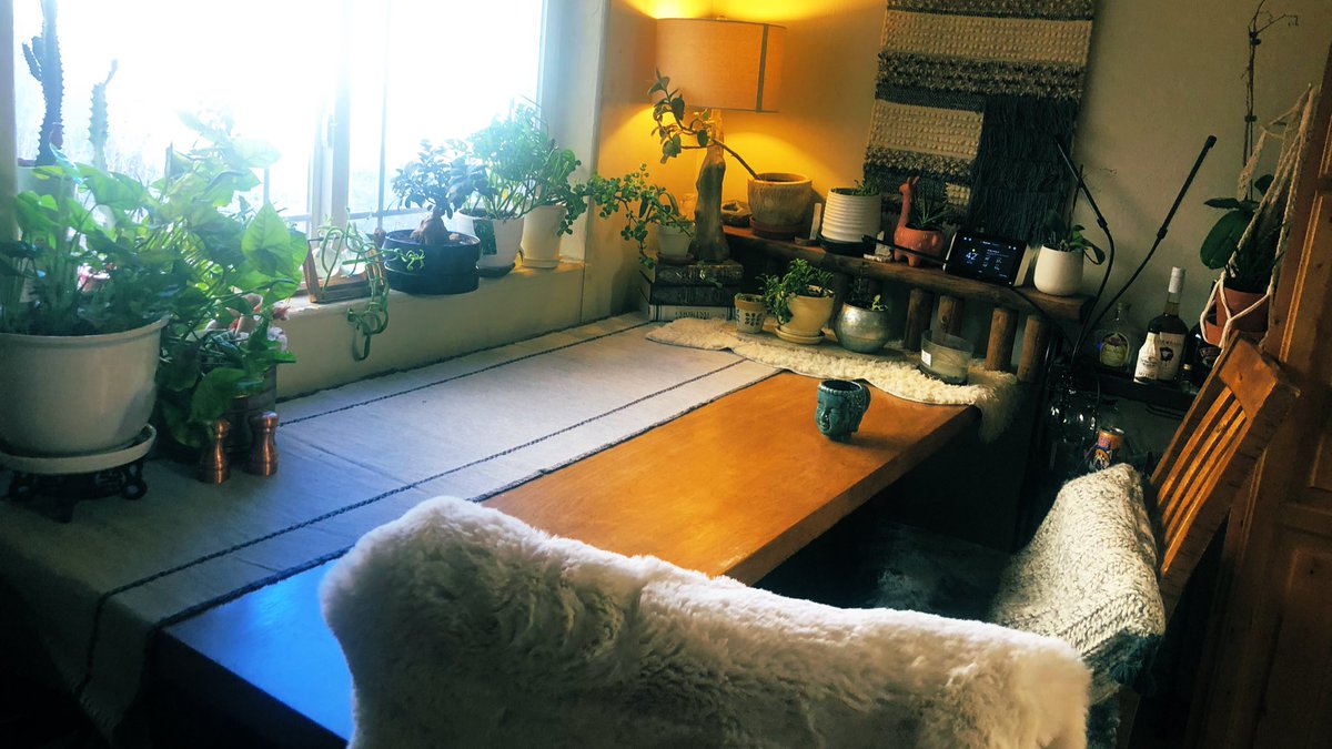 For those who’ve read #hiddenvalleyroad and are wondering, “what ever became of the Galvin family desk?”

... it’s a hygge wonderland is what it is (and also our kitchen table)