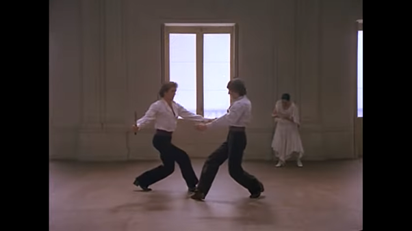 And then we have the fight scene … again, look at the shapes (including heart shapes) …