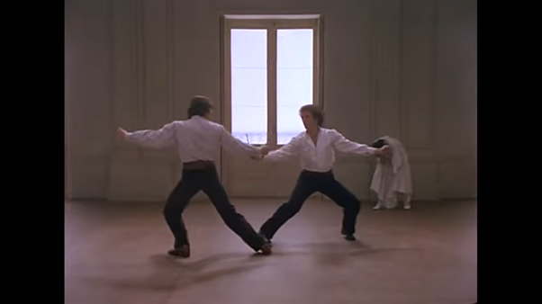 And then we have the fight scene … again, look at the shapes (including heart shapes) …